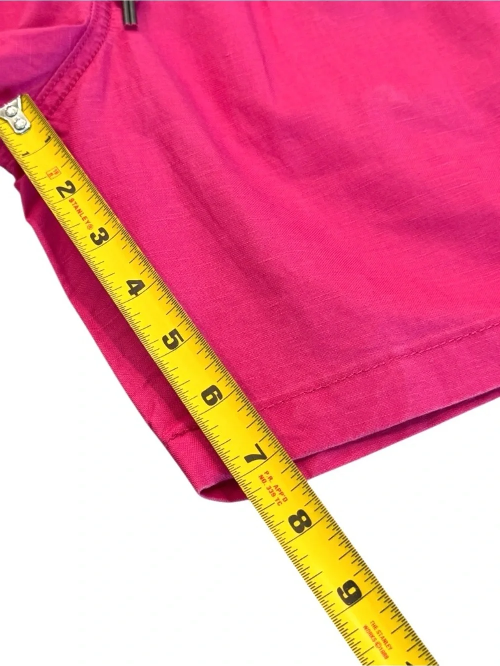 NWT! Rodd & Gunn Glenmark 7” Resort Shorts – Geranium Pink Linen Cotton – Size M